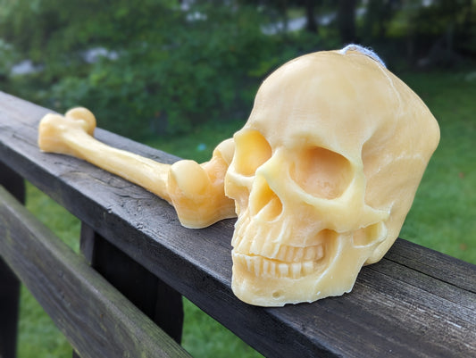 Giant skull and bones