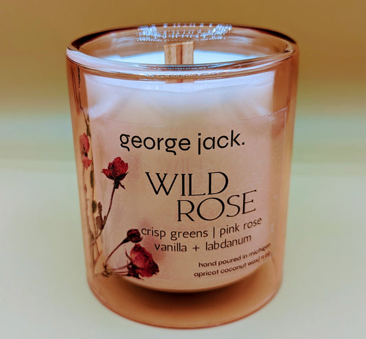 Wild Rose Floating Candle
